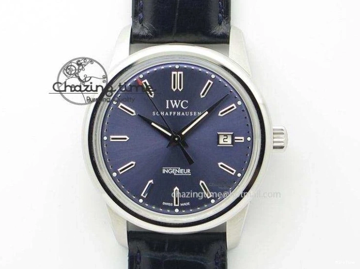 MIROTIME 0311 Big Pilot IW501005 Real Bronze ZF 1:1 Best Edition Black Dial on Brown Leather Strap A Sleek 7192